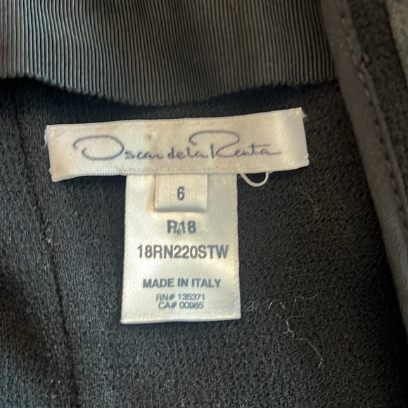 Oscar De La Renta Open Back Dress - Picture 8 of 11